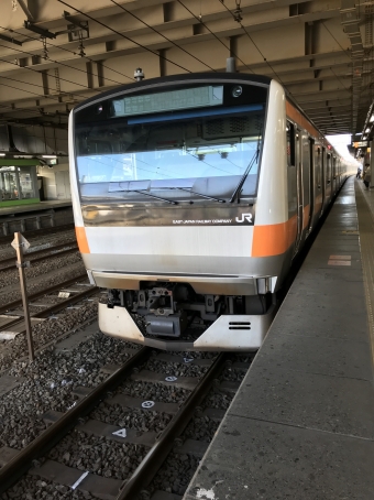 JR東日本 クハE233形 クハE233-45 鉄道フォト・写真 by 線路（クウちゃん）のかなたさん 拝島駅 (JR)：2021年04月18日16時ごろ