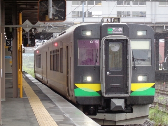 JR北海道737系電車 クハ737-6 鉄道フォト・写真 by kuro鉄道チャンネルさん 東室蘭駅：2023年08月13日10時ごろ