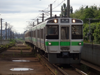 JR北海道 721系 クハ721-1009 鉄道フォト・写真 by kuro鉄道チャンネルさん 琴似駅 (JR)：2024年07月13日16時ごろ