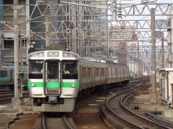 鉄道フォト・写真：JR北海道721系電車  クモハ721-13 札幌駅 鉄道フォト・写真 by kuro鉄道チャンネルさん - 撮影日 2024/07/15 17:40