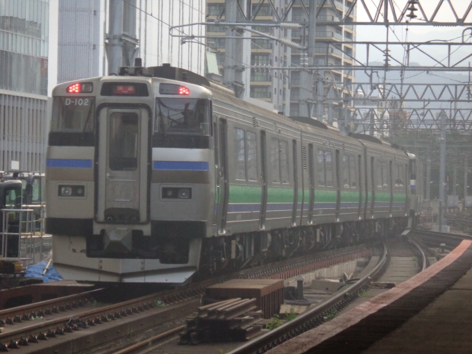 鉄道フォト・写真：JR北海道キハ201系気動車  ニセコライナー キハ201-102 札幌駅 鉄道フォト・写真 by kuro鉄道チャンネルさん - 撮影日 2024/07/15 17:51