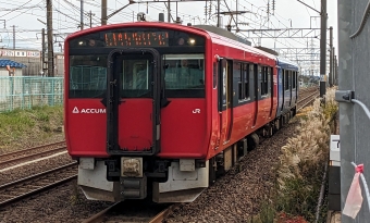 JR東日本EV-E801系電車 男鹿なまはげライン 鉄道フォト・写真 by Suicaさん 土崎駅：2023年10月28日10時ごろ