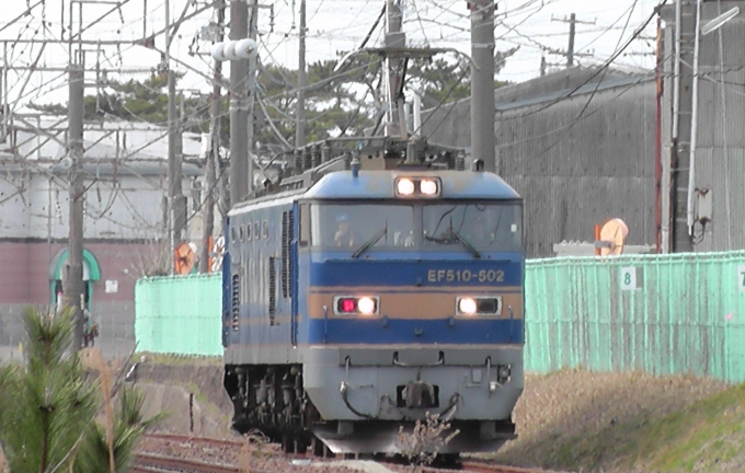 JR貨物 EF510形 EF510-502 鉄道フォト・写真 by Suicaさん 土崎駅：2024年03月19日12時ごろ