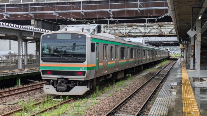 鉄道フォト・写真：JR東日本E231系電車 クハE231-8029 秋田駅 鉄道フォト・写真 by Suicaさん - 撮影日 2024/07/09 16:47