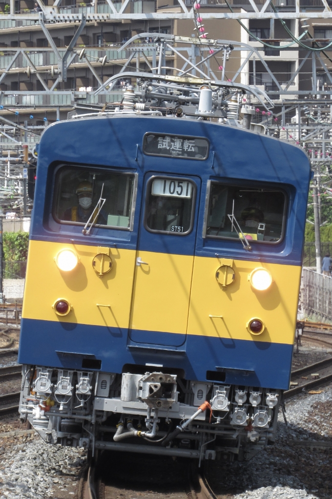 鉄道フォト・写真：JR西日本 国鉄145系電車 クモヤ145-1051 山崎駅 (京都府) 鉄道フォト・写真 by ftさん - 撮影日 2023/04/27 10:25