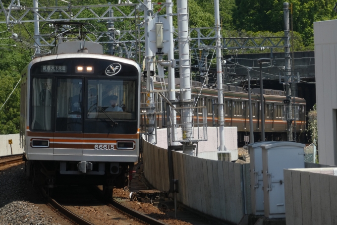 鉄道フォト・写真：大阪メトロ 大阪市交通局66系電車 66615 南千里駅 鉄道フォト・写真 by とざまいさん - 撮影日 2024/07/21 10:31