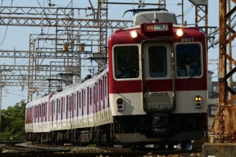 近畿日本鉄道 近鉄8000系電車 8607 鉄道フォト・写真 by とざまいさん 石切駅：2024年08月07日16時ごろ