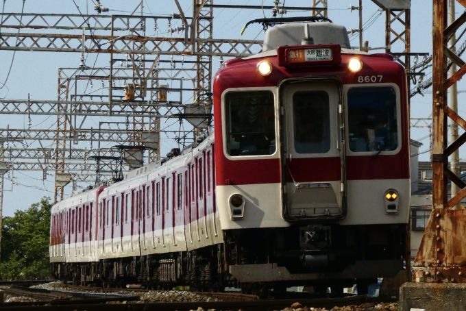 鉄道フォト・写真：近畿日本鉄道 近鉄8000系電車 8607 石切駅 鉄道フォト・写真 by とざまいさん - 撮影日 2024/08/07 16:11