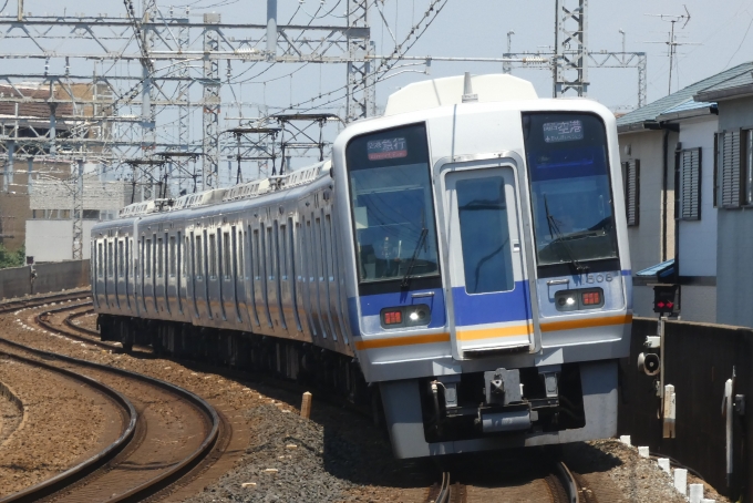 鉄道フォト・写真：南海電鉄 南海1000系電車(2代) 1508 二色浜駅 鉄道フォト・写真 by とざまいさん - 撮影日 2024/08/03 12:40