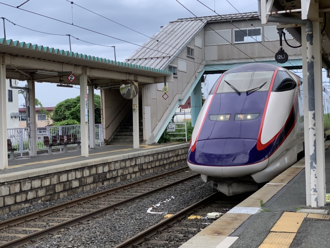 JR東日本 E3系新幹線電車 鉄道フォト・写真 by Futarorailさん 蔵王駅：2023年07月09日11時ごろ