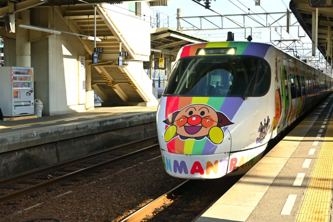 鉄道フォト・写真：JR四国  しおかぜ10号 8003 松山駅 (愛媛県) 鉄道フォト・写真 by 勝手きままさん - 撮影日 2023/08/18 07:49