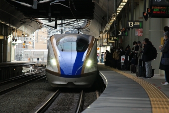 JR西日本 E7・W7系新幹線 鉄道フォト・写真 by あむはんさん 長野駅 (JR)：2022年05月26日13時ごろ