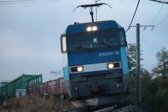 JR貨物 EH200形 EH200-18 鉄道フォト・写真 by あむはんさん 安茂里駅：2022年11月07日06時ごろ