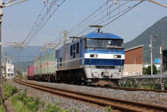 JR貨物 EF210-127 鉄道フォト・写真 by モン吉さん 端岡駅：2023年06月17日08時ごろ
