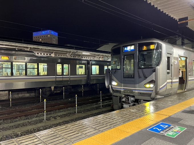 JR西日本 クモハ224形 クモハ224-2 鉄道フォト・写真 by 撮り鉄高校生さん 米原駅 (JR)：2023年11月10日19時ごろ