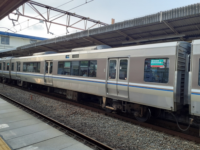 鉄道フォト・写真：JR西日本223系電車 サハ223-2083 石山駅 鉄道フォト・写真 by トリテツノワグマさん - 撮影日 2023/09/20 16:22