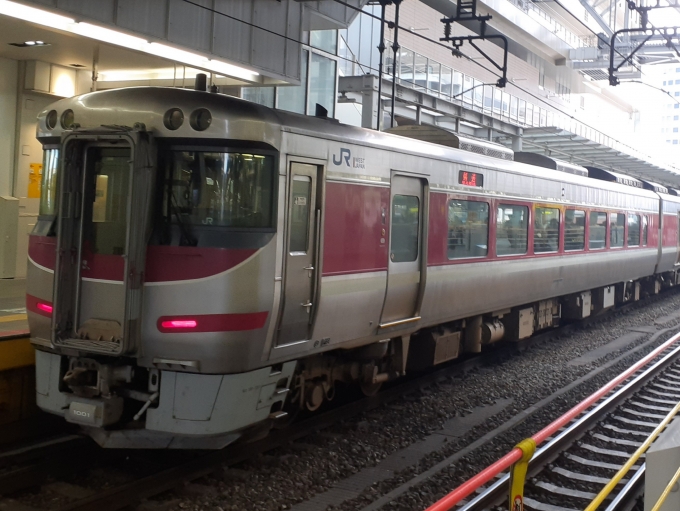 鉄道フォト・写真：JR西日本キハ189系気動車 はまかぜ キハ189-1001 大阪駅 鉄道フォト・写真 by トリテツノワグマさん - 撮影日 2022/11/20 10:02