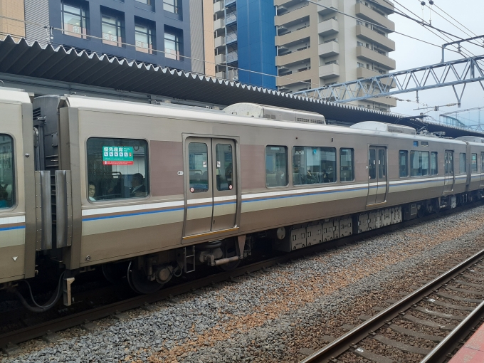 鉄道フォト・写真：JR西日本225系電車 モハ225-524 南草津駅 鉄道フォト・写真 by トリテツノワグマさん - 撮影日 2023/12/16 14:13