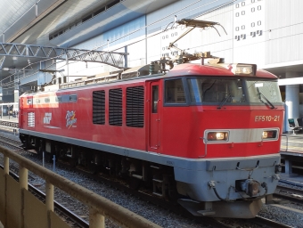 JR貨物 EF510形 EF510-21 鉄道フォト・写真 by トリテツノワグマさん 京都駅 (JR)：2024年01月19日14時ごろ