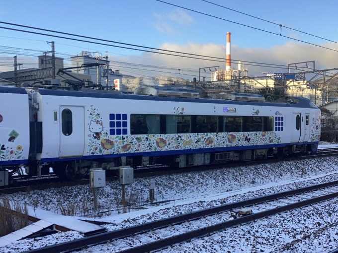 鉄道フォト・写真：JR西日本271系電車  はるか クモハ271-6 石山駅 鉄道フォト・写真 by トリテツノワグマさん - 撮影日 2024/01/25 07:33