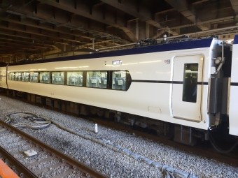 JR東日本 モハE353形 あずさ(特急) モハE353-518 鉄道フォト・写真 by トリテツノワグマさん 新宿駅 (JR)：2023年12月23日10時ごろ