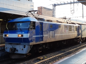 JR貨物 EF210形 EF210-16 鉄道フォト・写真 by トリテツノワグマさん 京都駅 (JR)：2022年09月11日06時ごろ