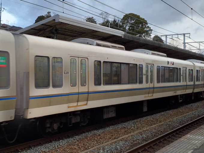 鉄道フォト・写真：JR西日本221系電車 サハ221-5 山崎駅 (京都府) 鉄道フォト・写真 by トリテツノワグマさん - 撮影日 2024/01/15 08:18