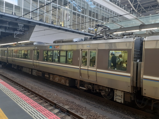 鉄道フォト・写真：JR西日本223系電車 モハ223-2022 大阪駅 鉄道フォト・写真 by トリテツノワグマさん - 撮影日 2022/11/20 08:44