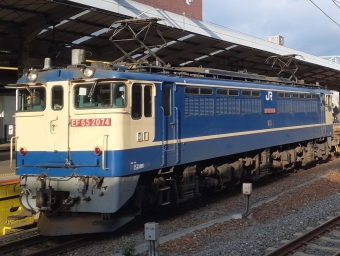 JR貨物 国鉄EF65形電気機関車 EF65 2074 鉄道フォト・写真 by トリテツノワグマさん 京都駅 (JR)：2024年02月23日16時ごろ