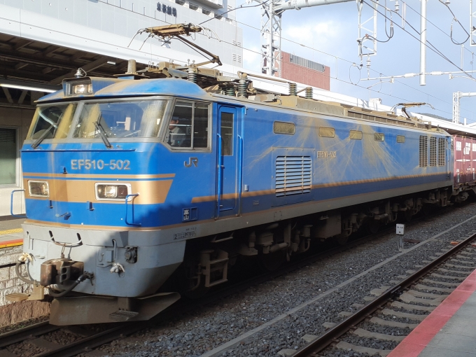 JR貨物 EF510形 EF510-502 鉄道フォト・写真 by トリテツノワグマさん 京都駅 (JR)：2024年02月23日16時ごろ
