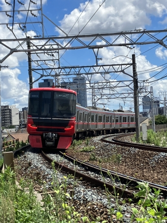 名古屋鉄道 名鉄モ9600形 9608 鉄道フォト・写真 by 1700さん 東枇杷島駅：2023年08月25日13時ごろ