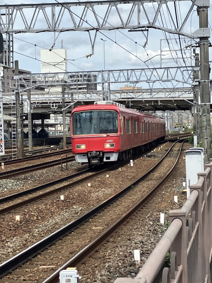 鉄道フォト・写真：名古屋鉄道 名鉄3500系電車 3701 神宮前駅 鉄道フォト・写真 by 1700さん - 撮影日 2023/09/02 10:58