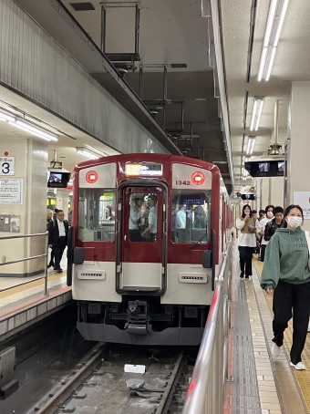 近畿日本鉄道 近鉄ク1333形 1342 鉄道フォト・写真 by 1700さん 近鉄名古屋駅：2023年10月11日17時ごろ