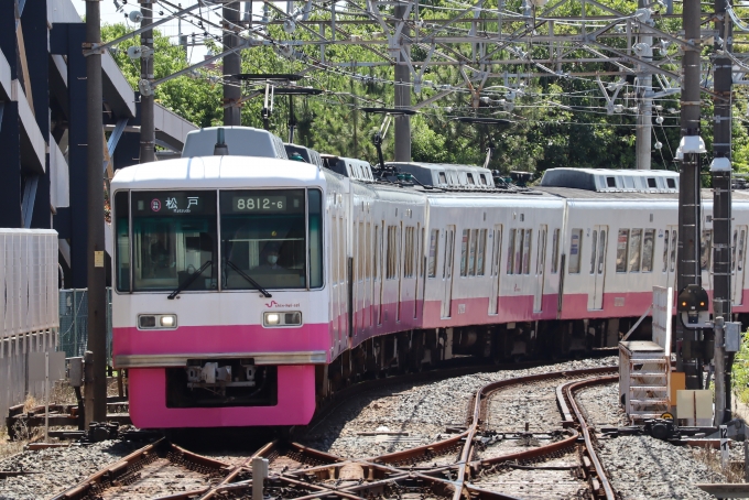 鉄道フォト・写真：新京成電鉄 新京成8800形電車 8812-6 新津田沼駅 鉄道フォト・写真 by 1700さん - 撮影日 2024/06/08 09:40