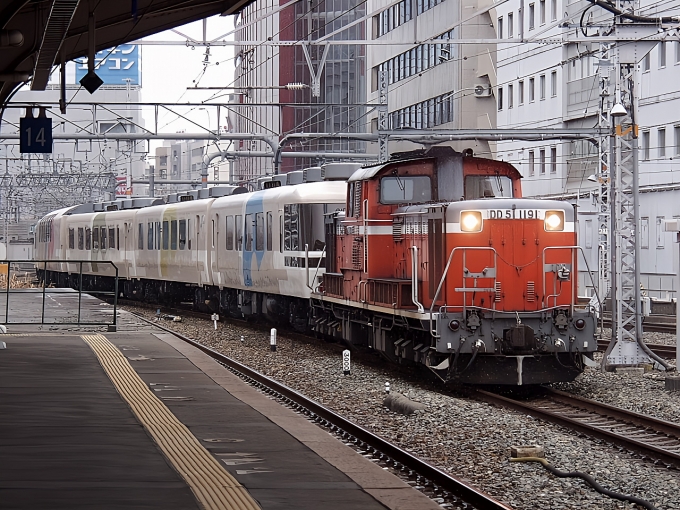 鉄道フォト・写真：JR西日本  あすか 大阪駅 鉄道フォト・写真 by こやじじいさん - 撮影日 2003/03/09 08:50