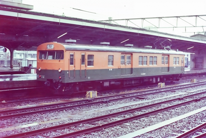 鉄道フォト・写真：国鉄 クモニ83 クモニ83-021 名古屋駅 (JR) 鉄道フォト・写真 by こやじじいさん - 撮影日 1981/03/25 12:50