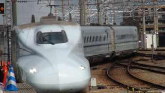 JR西日本 N700系新幹線 鉄道フォト・写真 by さんてつさん 博多南駅：2023年10月15日10時ごろ