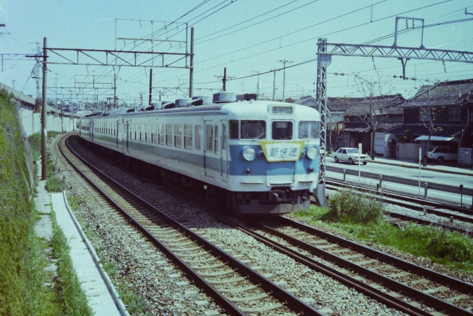 国鉄165系電車 鉄道フォト・写真 by GORO583さん 西舞子駅：1980年08月10日09時ごろ