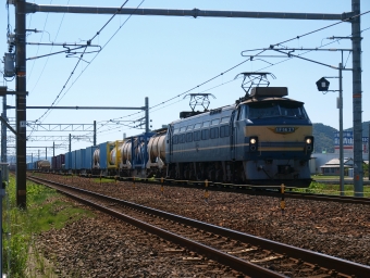 JR貨物 EF66形 EF66 27 鉄道フォト・写真 by GORO583さん 六合駅：2021年05月30日14時ごろ