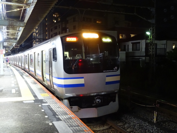 鉄道フォト・写真：JR東日本E217系電車 クハE217-41 逗子駅 鉄道フォト・写真 by 209系京葉快速さん - 撮影日 2024/06/21 20:30