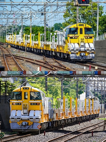 JR東日本 キヤE195系ロングレール輸送車 鉄道フォト・写真 by きさらぎさくらさん 東浦和駅：2024年05月10日00時ごろ